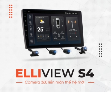 Màn Hình Android Elliview S4 Deluxe [4GB/64GB + Camera 360]